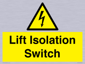 Lift Isolation Switch